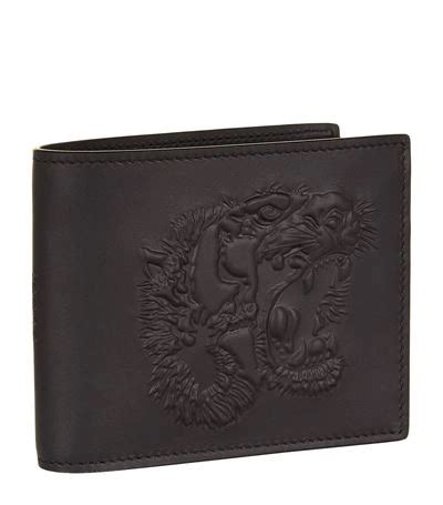 gucci wallet lion|large Gucci wallet.